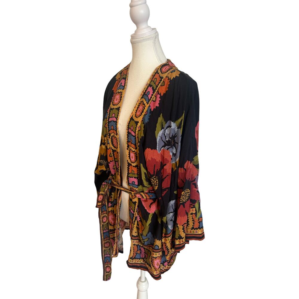 Farm Rio Floral Kimono — One Size - Picture 5 of 7